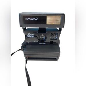 90’s Polaroid Black Instant Film Camera